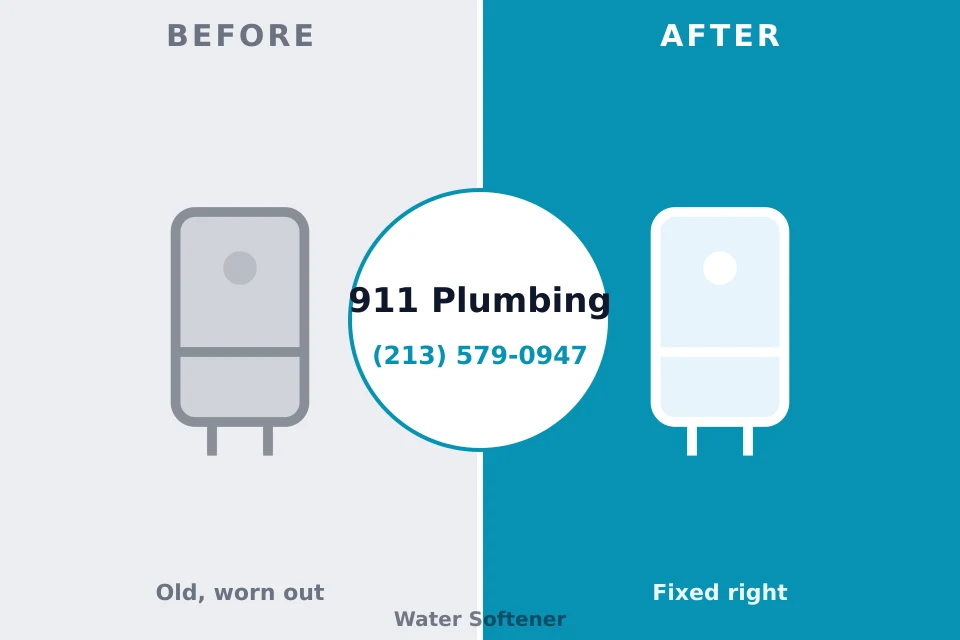 Before and after: plumbing company Swansboro, NC